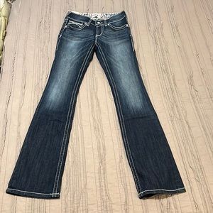 Ariat Women's Dark Blue Boot Cut Jeans